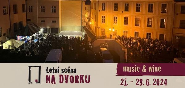 LETNÍ SCÉNA NA DVORKU